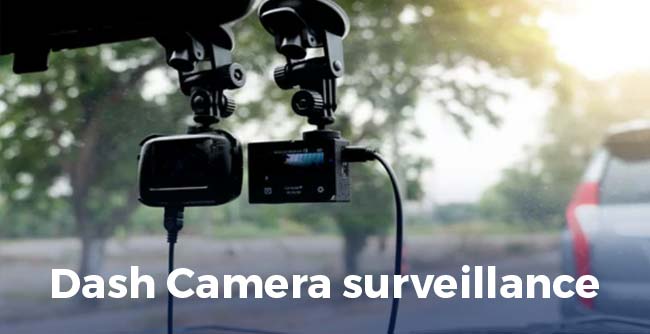 Body worn Cameras for Dash Camera surveillance