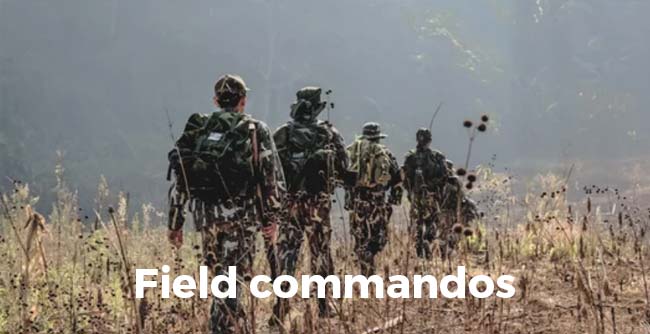 Body worn Cameras for Field commandos