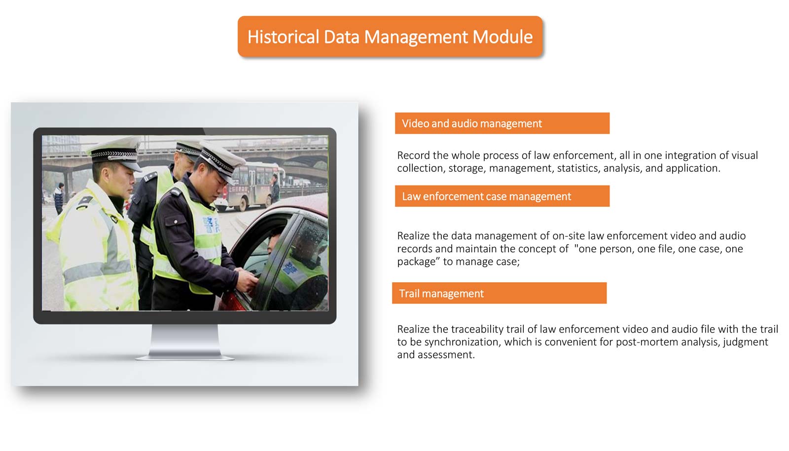 Bodycam DEMS Evidence Management Software